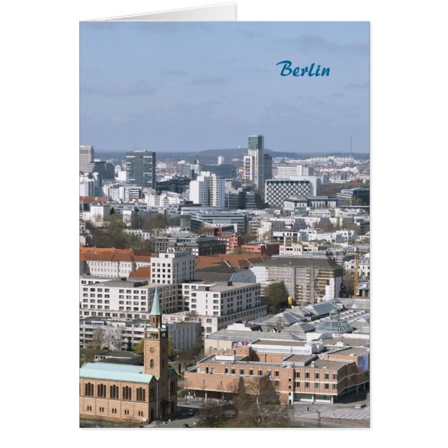 Berlin Hälsningskort (Framsidan)