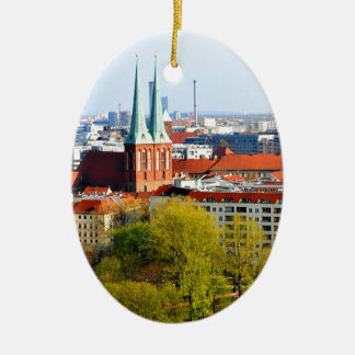 Berlin horisont (Tysklandet) Julgransprydnad Keramik