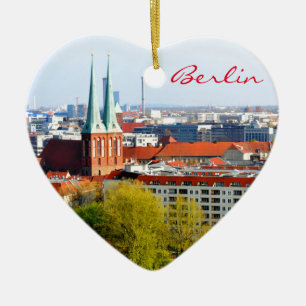 Berlin horisont (Tysklandet) Julgransprydnad Keramik