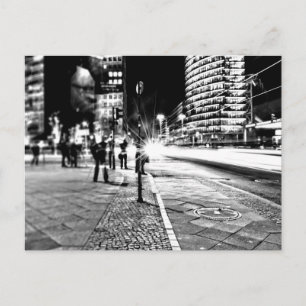 Berlin i natt vykort