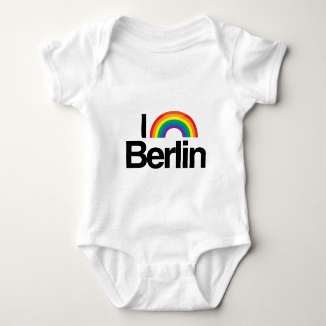 BERLIN - JAG ÄLSKAR PRIDE - .PNG TEE SHIRT (Framsida)