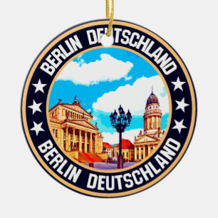 Berlin Julgransprydnad Keramik