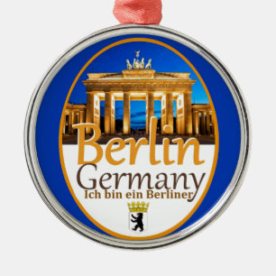 BERLIN JULGRANSPRYDNAD METALL