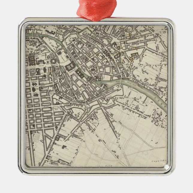 Berlin Julgransprydnad Metall (Framsidan)