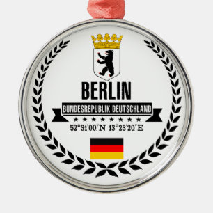 Berlin Julgransprydnad Metall