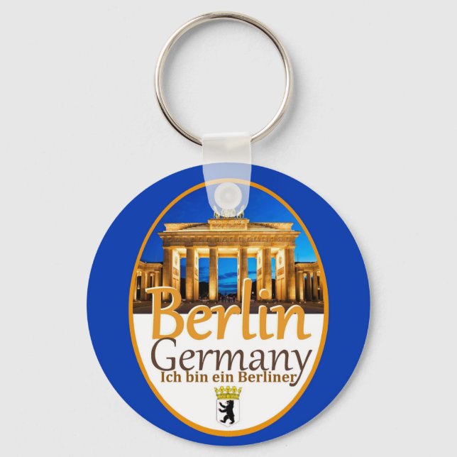 BERLIN Keychain Nyckelring (Framsida)