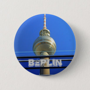 Berlin knäppas Fernsehturm Knapp