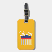 Berlin Luggage Tag