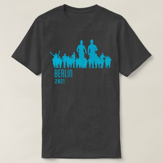 Berlin Marathon 2021 T Shirt (Design framsida)