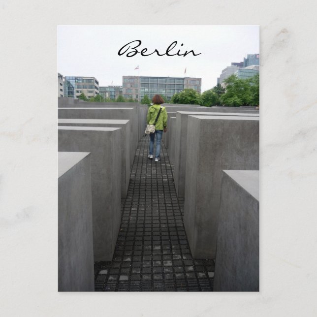 berlin monument promenad vykort (Framsida)