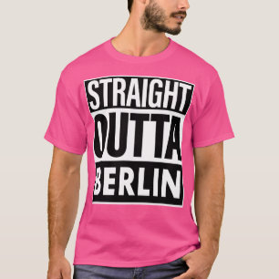 Berlin Namn Rak Outtaliga Berlin T Shirt