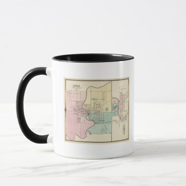 Berlin och byn Plymouth Mugg (Vänster)