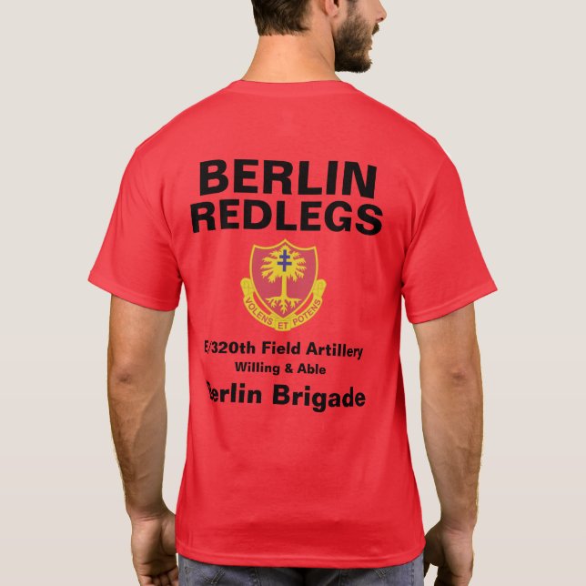 Berlin Redleg Shirt T (Baksida)
