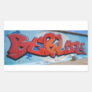 Berlin Rektangulärt Klistermärke