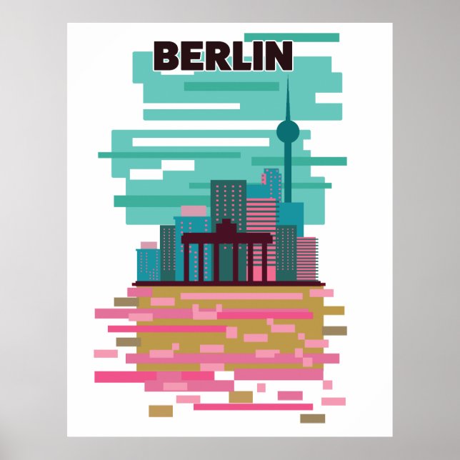 Berlin-resa affisch (Framsidan)