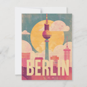 Berlin retro vykort
