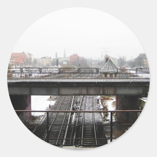 Berlin Runt Klistermärke (Framsida)