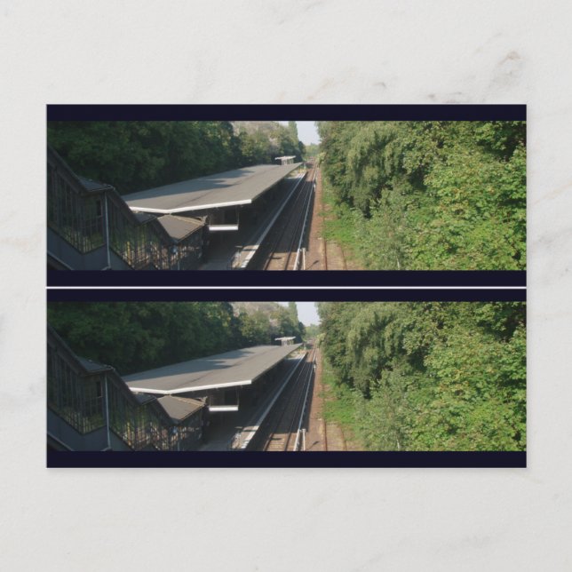 Berlin S-Bahn bokmärken Vykort (Framsida)