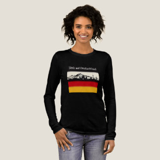 Berlin Siluett med flaggstrip T Shirt