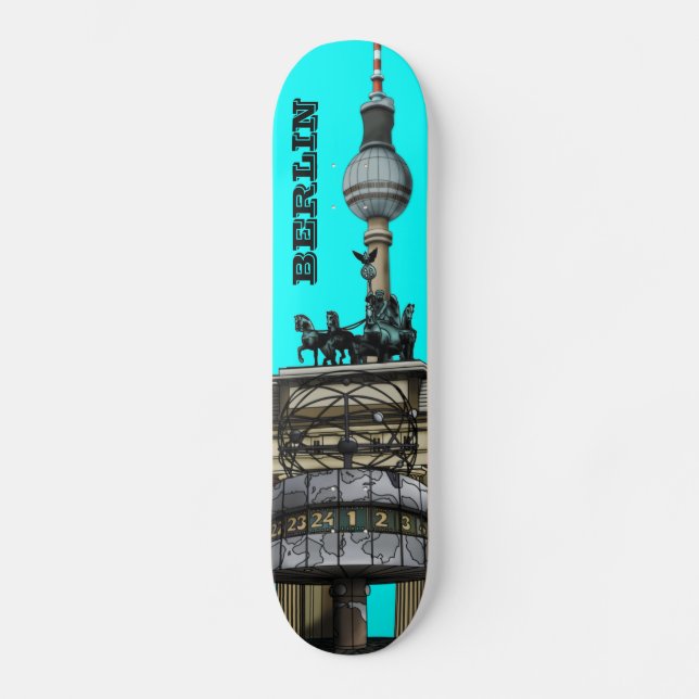 Berlin Skateboard Bräda 19,5 Cm (Framsida)