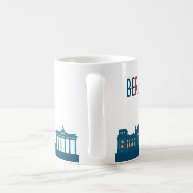 Berlin Skyline Coffee Mugg (Handtag)