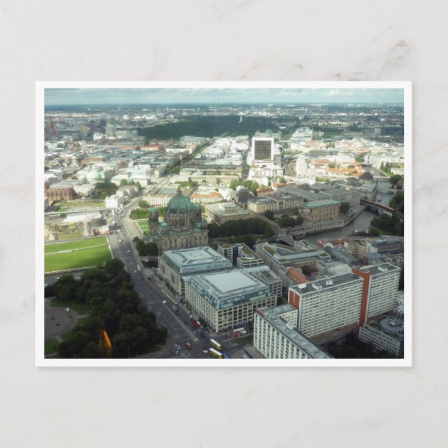berlin stadsbild vykort (Framsida)