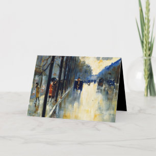 Berlin Street in Late Fall Kort