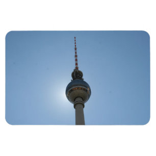 berlin torn globe magnet