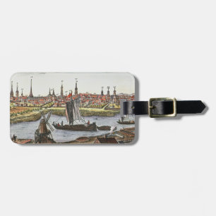 Berlin Tyskland, 1737 Bagagebricka