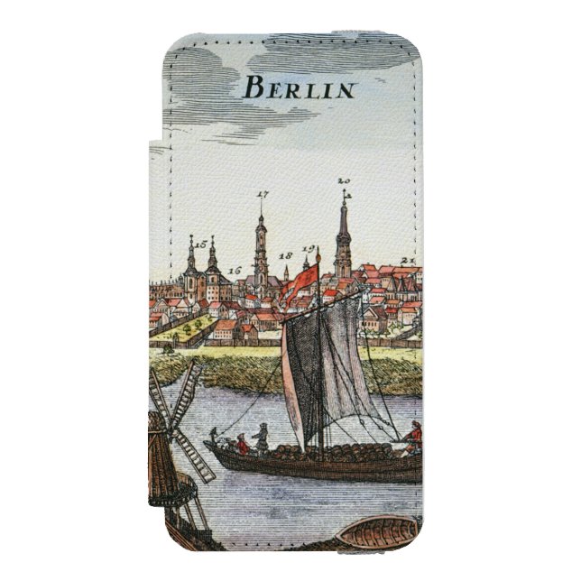 Berlin Tyskland, 1737 Incipio iPhone Wallet Skal (Folio Framsidan)