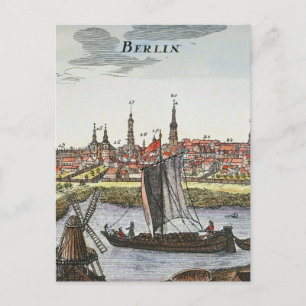 Berlin, Tyskland, 1737 Vykort