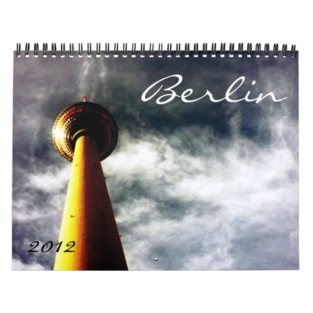 berlin tyskland 2012 kalender (Omslag)