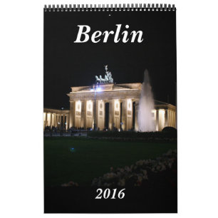 berlin tyskland 2016 kalender