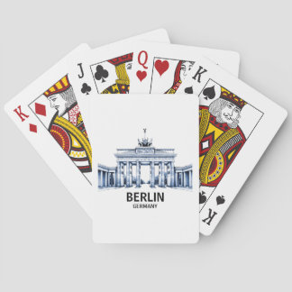 Berlin Tyskland Brandenburg Grind Casinokort