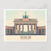 Berlin Tyskland Brandenburg Grind Pastel Travel