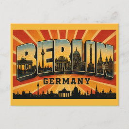 Berlin Tyskland Brandenburger Tor Vykort