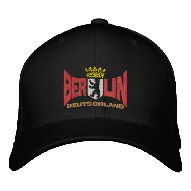 Berlin, Tyskland Broderad Keps (Framsida)