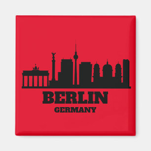 Berlin Tyskland Cityscape Landmark Magnet