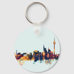 Berlin tyskland horisont nyckelring