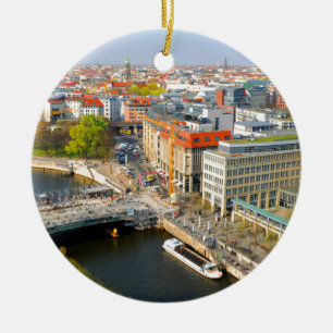 Berlin Tyskland Julgransprydnad Keramik