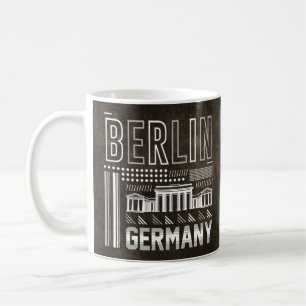 Berlin Tyskland Kaffemugg