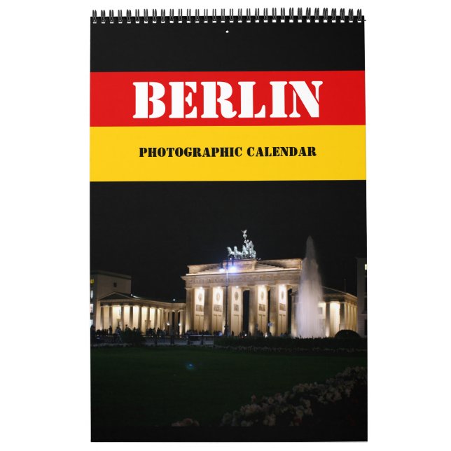 berlin tyskland kalender (Omslag)