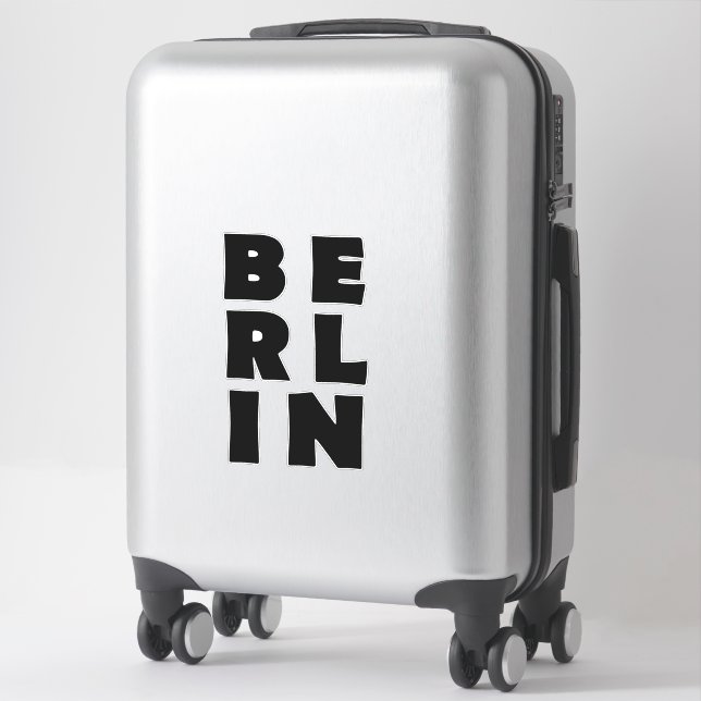 Berlin Tyskland Klistermärken (Resväska)