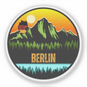 Berlin, Tyskland Klistermärken