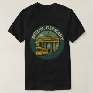 Berlin Tyskland Landmärke Konst T Shirt