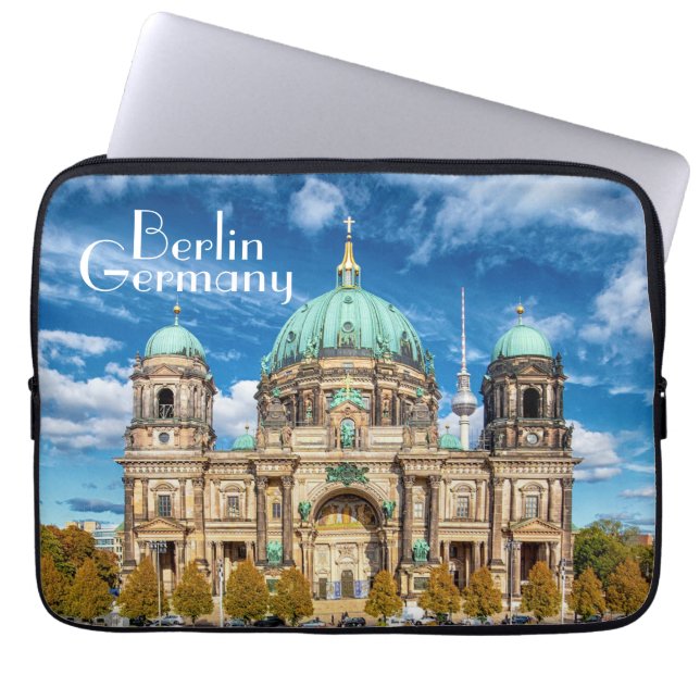 Berlin Tyskland Laptop Fodral (Framsidan)