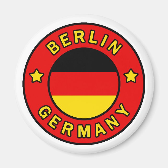 Berlin Tyskland Magnet (Framsidan)