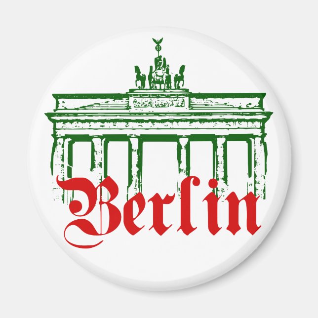 Berlin Tyskland Magnet (Framsidan)