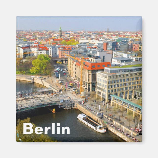 Berlin, Tyskland Magnet (Framsidan)