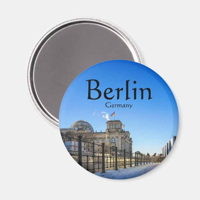 Berlin Tyskland Magnet (Front/Back)